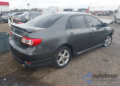 2011 Toyota Corolla S из США, поврежденный, VIN 2T1BU4EE2BC719333